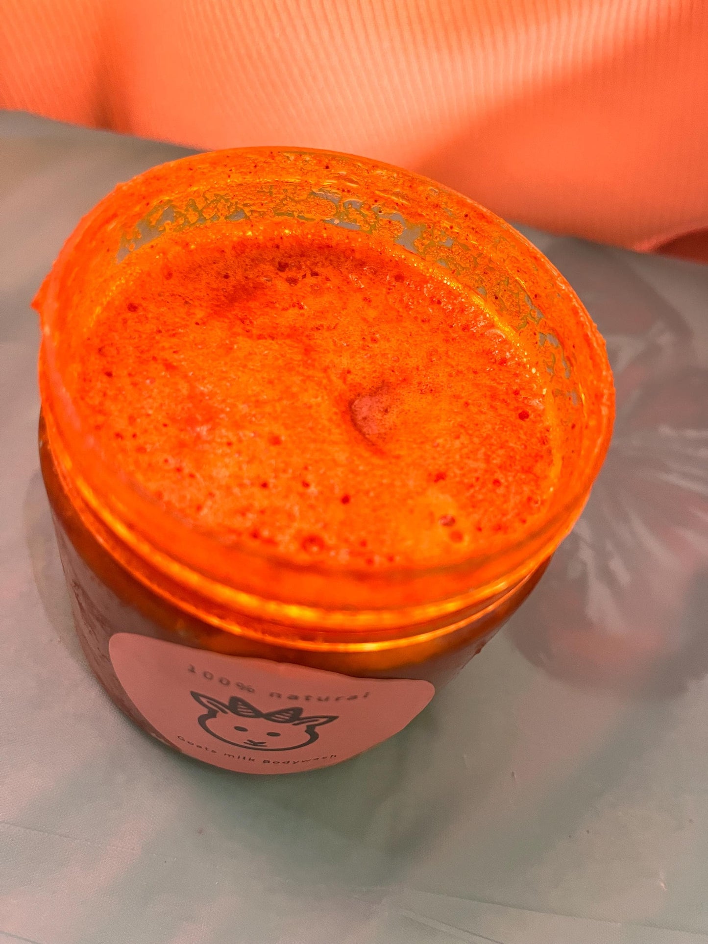 Turmeric Foaming  Body scrub 8oz